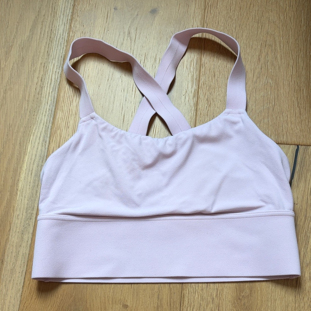 Athleta Warrior Twist Longline Sports Bra